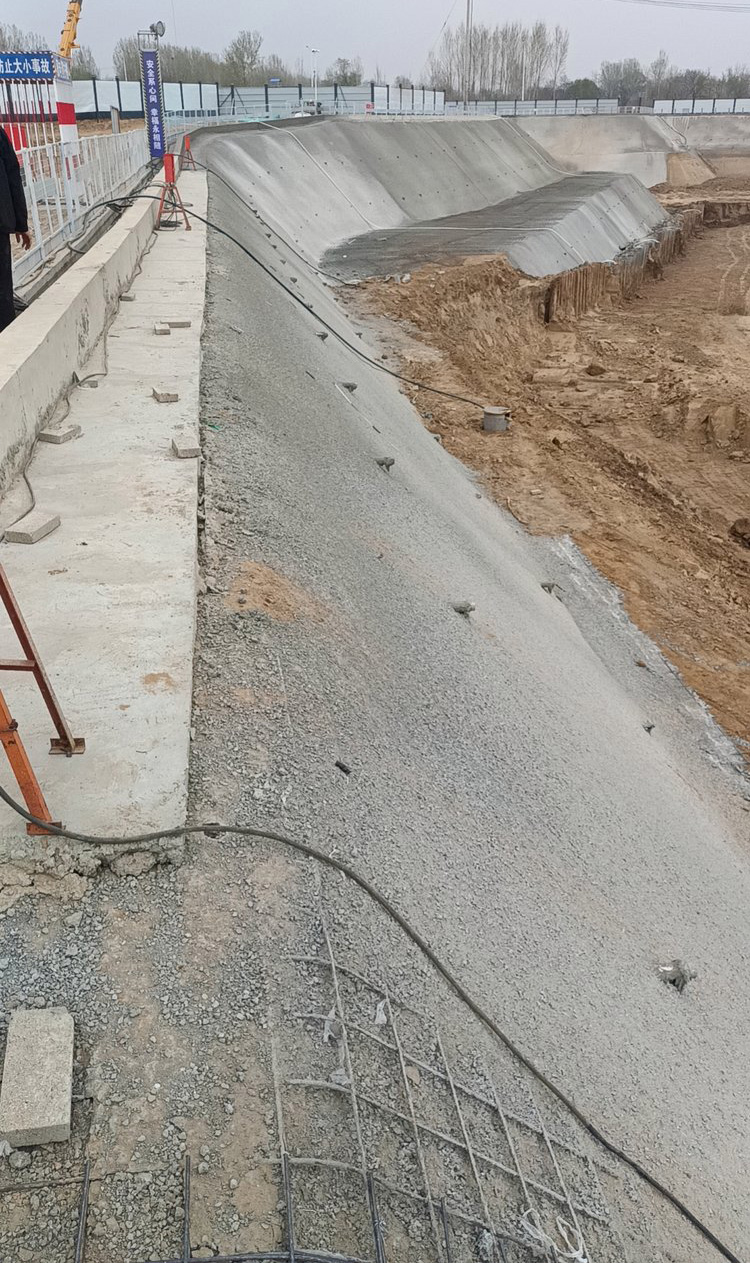 唐山路南区挂网喷浆